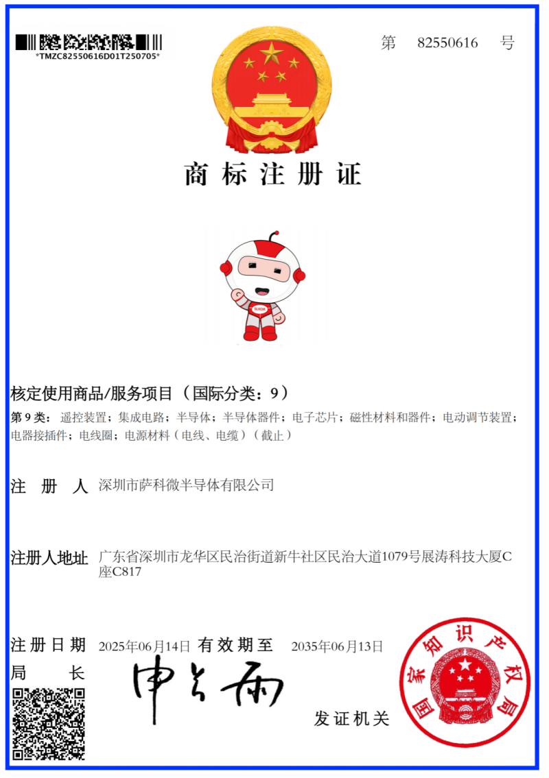 萨科微“AI机器人”卡通形象1_副本